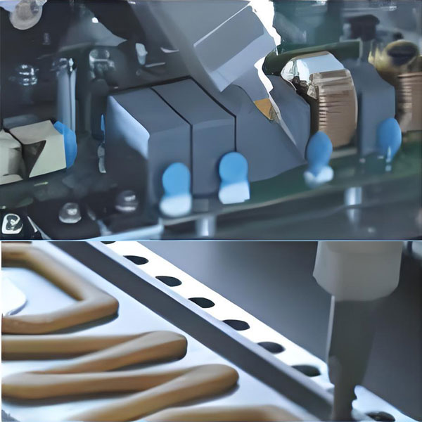 汽车电子组装_导热_三防点胶样品